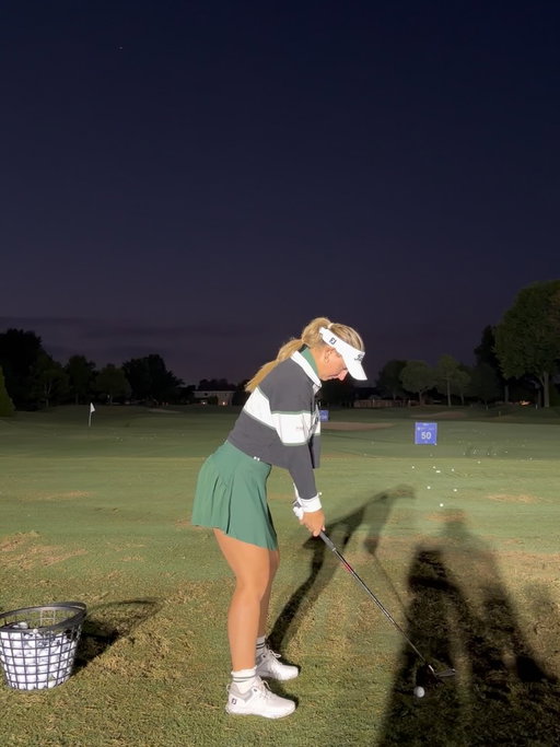 night golf… 

first tee

twinning 

Paps 💙

@fore.all ❤️‍🔥

@nicbartelchiro forcing me on the treadmill….😚