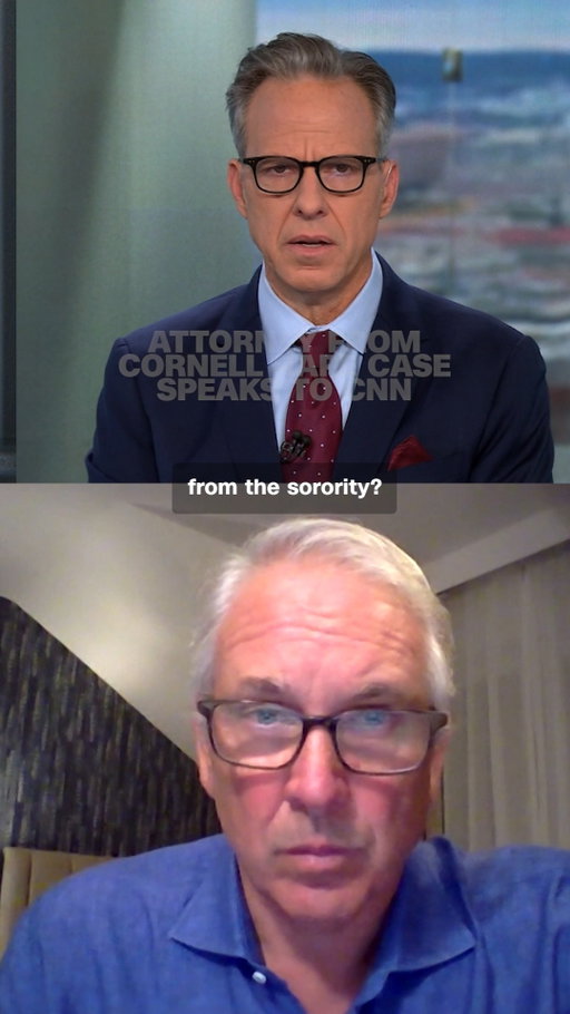 Thomas Giuffra, attorney for Jane Doe in the Cornell University rape case speaks with CNN's @jaketapper about his client. 

The latest reporting is at the link in bio.