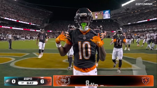 Case Keenum and the Bears go 66 yards for an opening drive TD 🐻

PHIvsCHI on ESPN
Stream on @NFLPlus