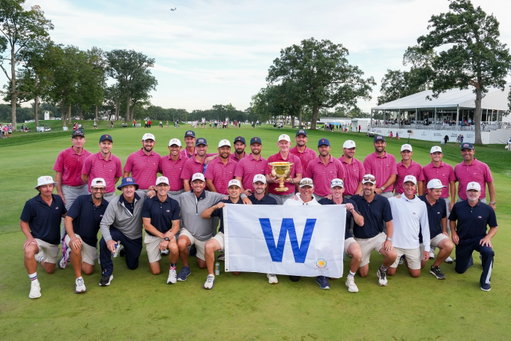 A week to remember! 🏆

So many incredible moments at the @presidentscup Proud to have been part of such a special week with this team🇺🇸
