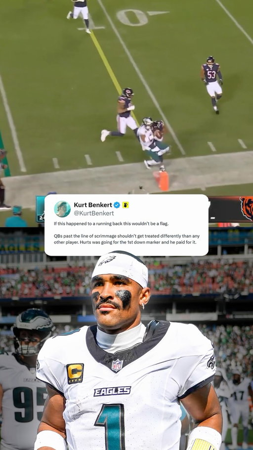 QBs shouldn’t get special treatment past the line of scrimmage.
#nfl #football #live #nflqb #eagles