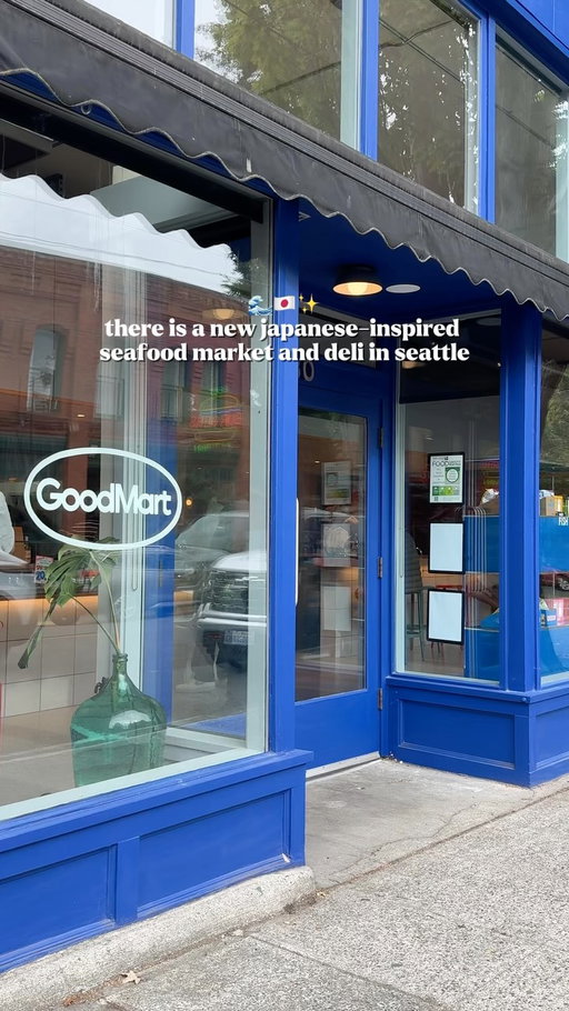 You can’t miss this new addition to Seattle’s Ballard Ave 🌊

@eatgoodmart is a stunning new Japanese-inspired seafood market and deli concept from the team behind @localtide . The minimalist space features a gorgeous open kitchen, and the menu is incredible.

The cod katsu and scallop were both so amazing, everything tastes as fresh and clean as it looks.

📍 GoodMart, Ballard, Seattle
🤍 save this for your next food adventure 

#seattlefood #seattlerestaurants #seafood #ballardseattle