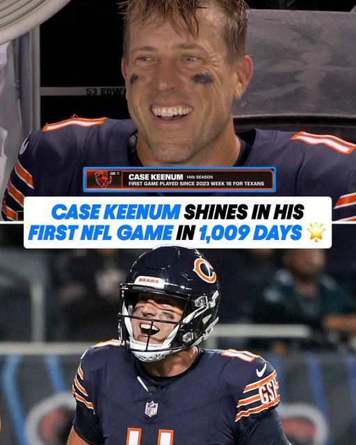 Case Keenum stars in his NFL return to lead the Bears to a huge win 🐻

(via @nfl)