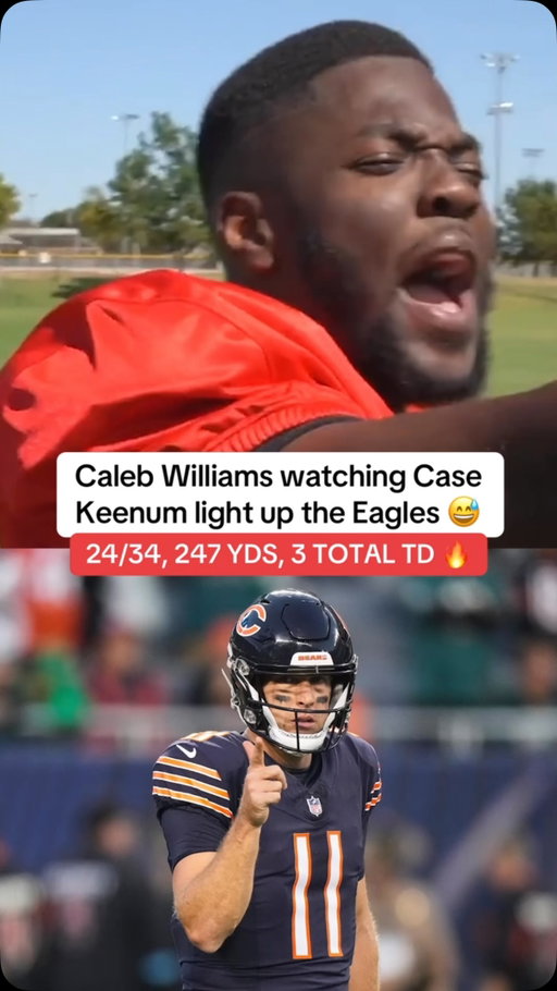 CASE KEENUM BALLED OUT ON MONDAY NIGHT 🔥 (h/t @markphillips, @rdcworld1)