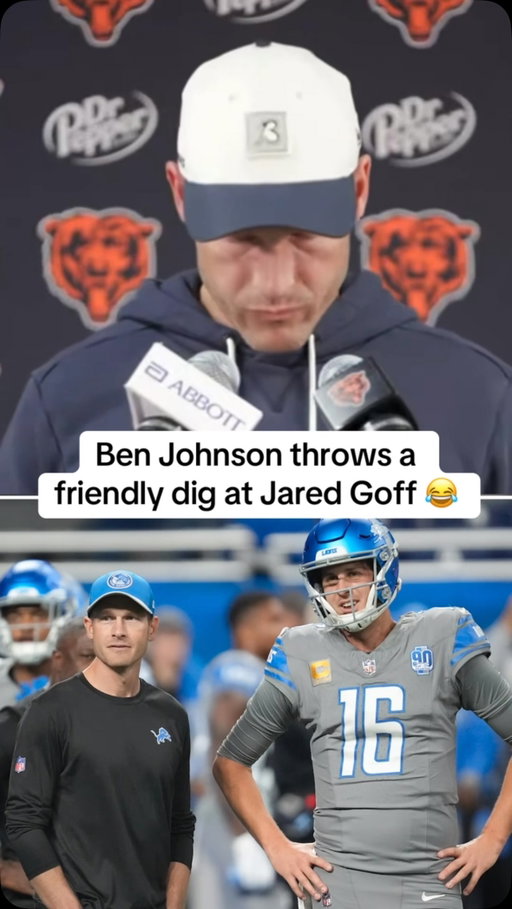 Bears HC Ben Johnson used his past experience as Lions OC when working with a non-mobile QB like Case Keenum 😭