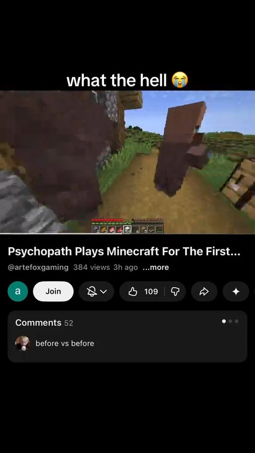 nah bro built a mommy trap in minecraft artefoxgaming #minecraft #minecraftclips #gaming #gamingontiktok #fyp