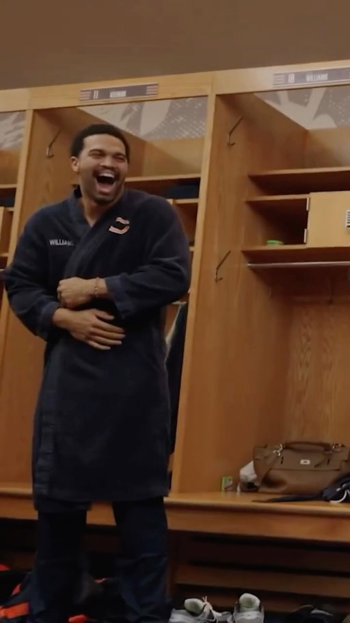 Caleb in the robe🤣🤣🤣🤣