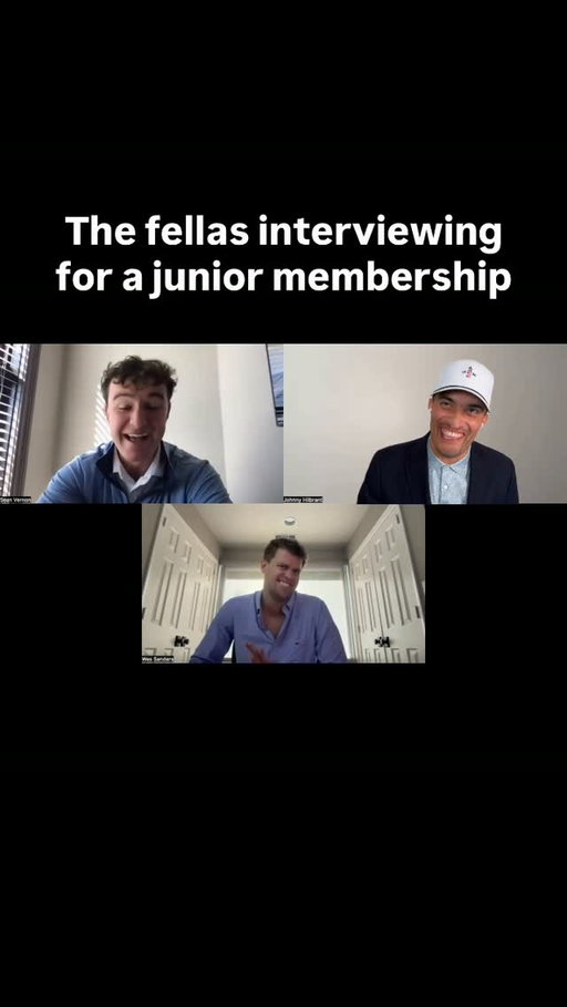 The fellas interviewed with PE GUY for junior membership at the golf club⛳️

#golf #parody #comedyskit #zoom
