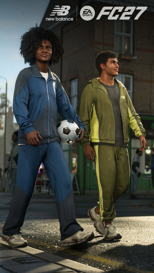 New Balance. It’s in the game.

Jump into #FC27 to see the latest collection, now available in The Grounds. Link in bio.