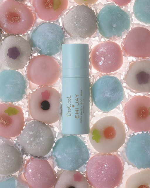 Introducing our limited edition DedCool x Emi Jay Aura Hair & Body Mist in Mochi Milk 🍡🥛🩵🪽🫧🎀

Infused with DedCool’s iconic Mochi Milk scent, Emi Jay’s bestselling lightweight, hydrating mist wraps your strands and skin with peach nectar, fluffy marshmallows and sweet vanilla bean. Lightly mist throughout the day for a soft, lingering fragrance that feels both nostalgic and elevated. 

$24 USD. Arriving 10.6 @ 9am PT exclusively on @sephora, emijay.com and dedcool.com. Join the waitlist and be the first to shop!