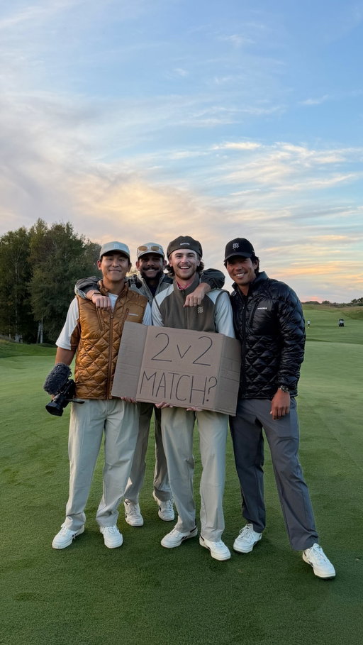 Hitchhiking Whistling Straits with @luke.kwon 

Big thanks to @manorsgolf for having me out!

#hitchhiking #golf #fyp #youtubegolf
