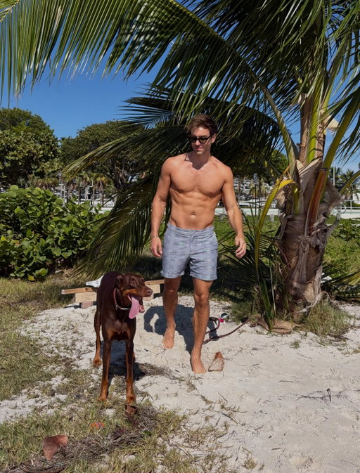 Insert AI caption about one month in Miami em dash
