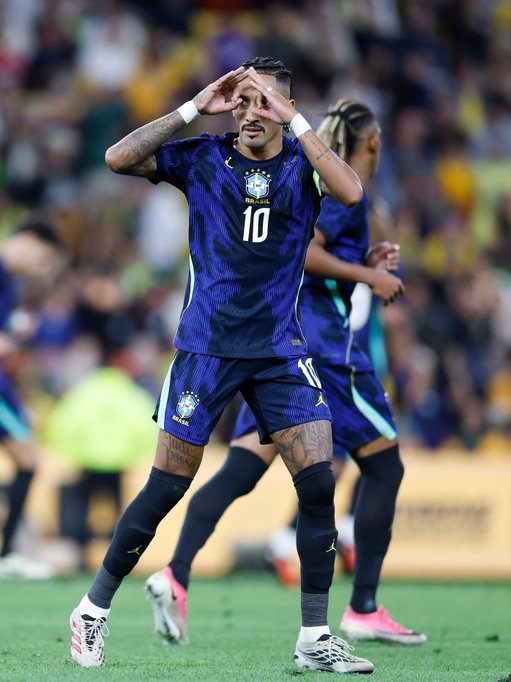 🌍 𝗢𝘂𝗿 𝗶𝗻𝘁𝗲𝗿𝗻𝗮𝘁𝗶𝗼𝗻𝗮𝗹𝘀: 

⚽ Raphinha scored in Brazil’s 4-2 win over Australia.
 
⚽ Hamza Abdelkarim also got on the scoresheet in Egypt’s win over South Sudan. (0-5)

📸 Rafael Ribeiro / @brasil & @egyptnt