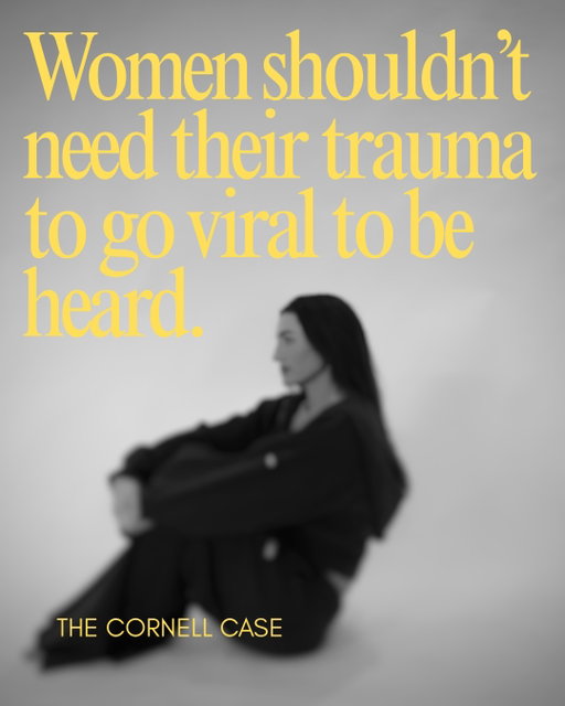 WE are FED UP with watching WOMEN carry the consequences while everyone else worries about protecting MEN’S futures.

Fed up with asking what a complaint might do to his education.
His career.
His reputation.
His future…

But what about hers?

A woman should NOT have to file a lawsuit, expose the most traumatic details of her life and watch them become national news before her allegations are taken seriously enough to warrant another look.

This case involves horrific allegations.

As of yesterday, the Tompkins County DA has now reopened the criminal investigation.

Women should NOT need their trauma to go viral just to be heard.

Stop asking how accountability could ruin a man’s future without asking what the alleged act has already done to a woman’s…

#cornell #cornelluniversity