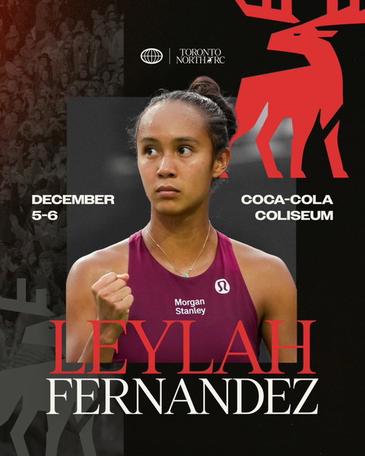 I’m excited to join the Toronto North Racquet Club this December!

See you soon, Toronto 🫎🇨🇦

Get your tickets now at WTT.com/tickets

#worldteamtennis