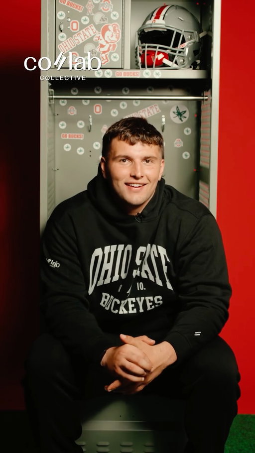 Get to know @ohiostatefb Fifth Year ➡️ @carson_hinzman 👀🌰 

#GoBucks | @colab_collective