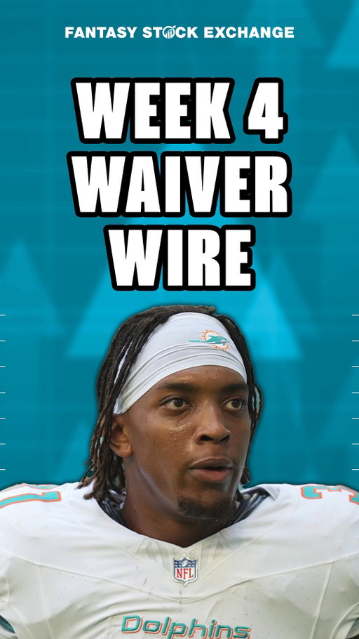 The Week 4 Waiver Wire is LOADED #fantasyfootball #waiverwire#waivers#mustadd#fyp #nfl #week4 #nflnews