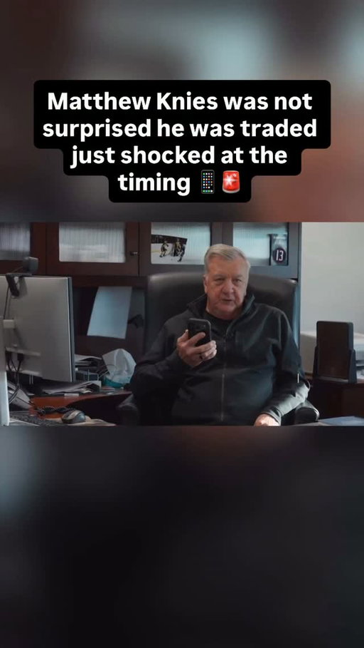 Matthew Knies spoke with Blue Jackets GM Don Waddell after being traded from the Leafs and discussed his initial reaction 📞🤷‍♂️‼️

🎥 Bluejackets - X 
#leafs #mapleleafs #bluejackets #nhl #toronto