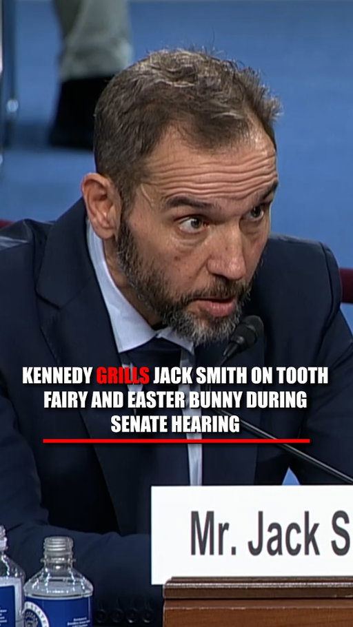 "Do you believe in the Tooth Fairy?"

"How about the Easter Bunny?"

Sen. John Kennedy peppers Jack Smith with a series of rapid-fire questions before grilling the former special council about the phone toll records his investigation obtained involving Republican lawmakers.

Smith says the toll records were relevant to the investigation and rejects the claim that obtaining non-content records violated the constitutional protection.