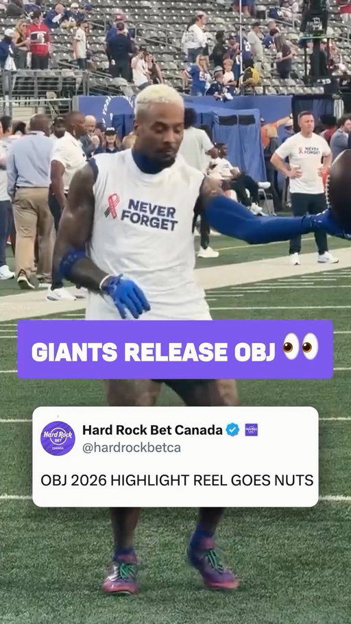 Like this if you had the same number of catches as OBJ this season 

#obj #football #nfl #newyorkgiants