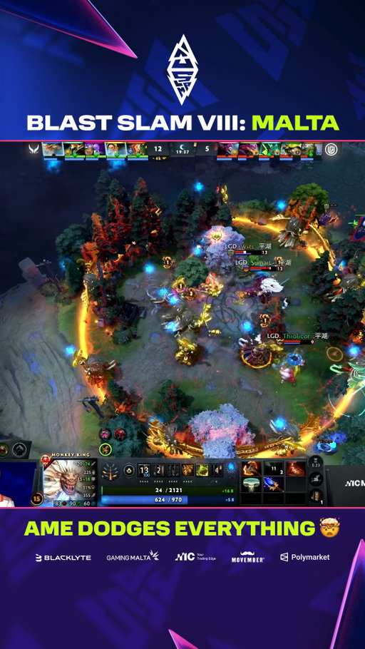 Monkey King Ame? ❌ Dodge King Ame 🤯

#BLASTSLAM #dota2 #dota2clips #dota2wtf #dota2highlights