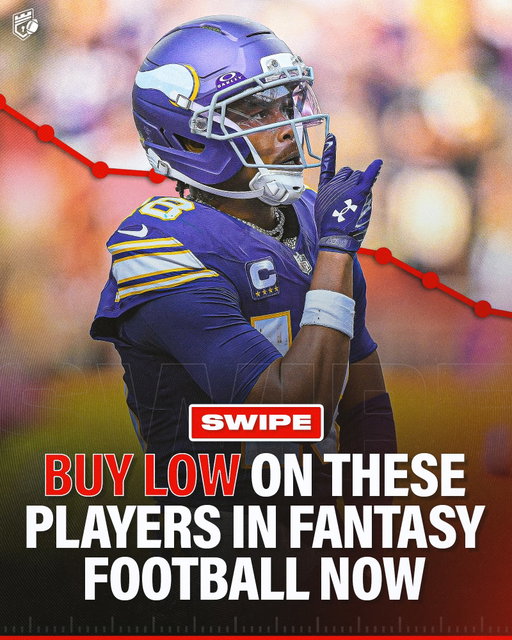 BUY LOW on these Fantasy Football Players before it’s too late! 🏷️

Thoughts? 👀

Follow @domainfantasyfootball for more Fantasy Football content!

Broncos WR Jaylen Waddle
6.4 Fantasy Points in Week Three

Bengals RB Chase Brown
8.9 Fantasy Points in Week Three

Vikings WR Justin Jefferson
5.2 Fantasy Points in Week Three
- Also got injured

Steelers WR Michael Pittman Jr.
3.6 Fantasy Points in Week Three

Patriots RB Rhamondre Stevenson
6.8 Fantasy Points in Week Three

Browns WR KC Concepcion
2.9 Fantasy Points in Week Three