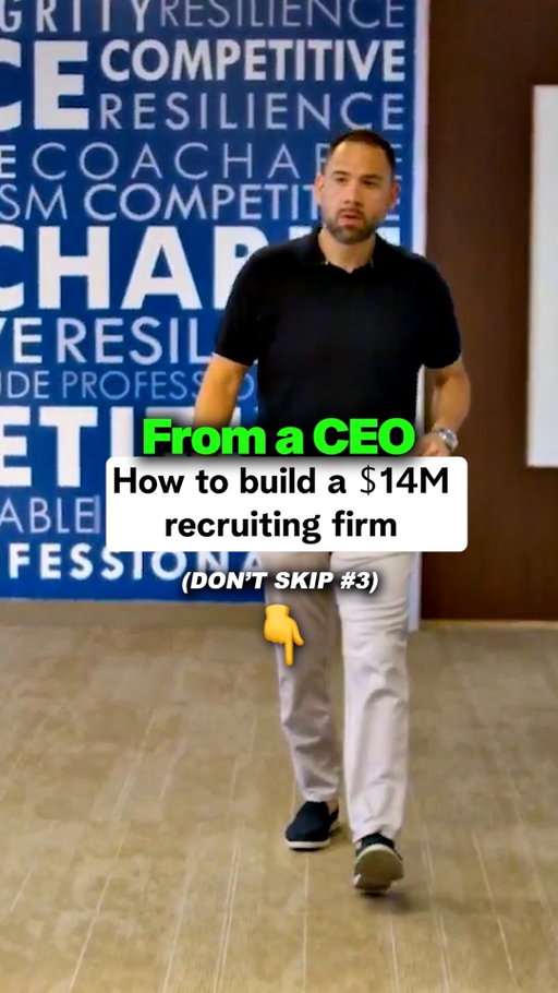 💥 Hitting $14M in agency revenue requires a completely different operational playbook:

❌ What holds firms back: Solo execution, slashed fees, and unstandardized training.

✅ What scales firms:

1️⃣ Retainer & Value-Based Pricing: Securing high-margin contracts before firing up a search.
2️⃣ Systemized BD: Multi-threading enterprise accounts so revenue never depends on a single contact.
3️⃣ Documented Delivery: Creating repeatable sourcing workflows so junior billers hit quota faster.

Shift from a hustle-based desk to an operational engine built for enterprise value.

💬 What’s the biggest operational bottleneck in your agency right now? Drop a comment below! 👇

#AgencyOwner #RecruitmentTips #BusinessScaling #WorkplaceStrategy #SalesMindset