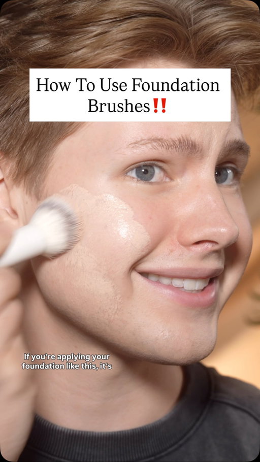How to use Foundation Brushes Like a Pro! Save this for later🥰 This simple mistake can cause you a lot of makeup troubles! 

I used the @rephr.to LC03 Foundation brush & @Makeupforever HD Skin Foundation in 1N06 - All foundation favorites listed by skin type in my bio! 
Other Brushes I love: 
@makeupbymario F4
@morphebrushes - almost all of their foundation brushes 
@roseandbenbeauty C42
@milkmakeup foundation brushes 

 #makeuptutorial #makeuphacks #concealer #Foundation #cakeymakeup