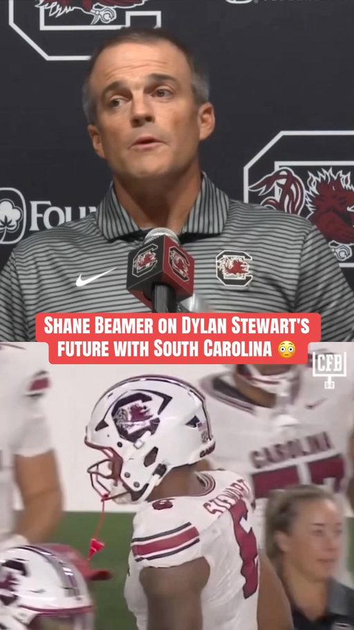South Carolina HC Shane Beamer spoke on star EDGE Dylan Stewart after he was suspended one game by the SEC and South Carolina for throwing a punch at an Alabama player Saturday night 👀

(via South Carolina Gamecocks)

#cfb #collegefootball #football #southcarolinafootball #shanebeamer