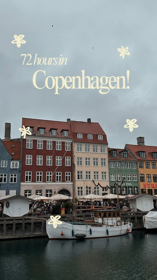 Copenhagen is my favourite European city break EVER (it’s a big claim I know!) 🇩🇰 

I visited for the Christmas markets but it’s a city that would be amazing any time of year 

There are SO many unreal foodie spots, a good mix of culture, history, unique activities and shopping which means lots of variety and something for everyone to enjoy 🎄 

GETTING THERE
A short 20 min uber from the airport to city centre or very easy metro with a Copenhagen City Card (and free public transport when you’re there plus access to 80+ attractions)

STAY
££ @tivolihotelcph 
£££ @nhgrandjoanne 
££££ @villacph 

GETTING AROUND
🚲 The city is super bike friendly even if you’re not used to it - rent from your hotel or Lime bike!

DAY ONE
🥐@hartbageri @bukacph @apotek_57 breakfast 
🏰 Rosenborg & Amalionberg changing of the guard (12pm)
🥪 @torvehallernekbh lunch 
🎠 @tivolicph - buy entrance & ride pass online in advance

DAY TWO 
🍳 @madogkaffe breakfast (book online in advance)
🧜‍♀️ Explore the city by bike - Vesterbro, Nørrebro, Frederiksberg
🫧 @aireancientbathsdk or Carlsberg Brewery Tour
🍽️ Dinner at @ambra_cph @goldfinch_cph @curfewspeakeasy 

DAY THREE
🥣 @groedcph or @andersenbakery breakfast 
🔔 Climb Church of Our Saviour - open 11-3:30 daily (DKK 70)
🌼 Explore Freetown Christiana - a colourful self governing community
🍔 @gasolinegrill lunch 
⚓️ Hire a self drive @goboatcph (1 hour from DKK 549)
🎄 Explore Nyhavn 
🐠 Dinner in the Meatpacking District @kodbyen 

CHRISTMAS MARKETS - FROM 13 NOVEMBER 2026
🎄 Tivoli Gardens
🎄 Nytorv & Gammeltorv
🎄 Højbro Plads
🎄 Rådhuspladsen (City Hall Square)

❓Will you be doing a festive city break this year?

🔐 Save for inspo!
•
•
•
*Previous @firstchoiceholidays trip
#christmasmarkets #visitcopenhagen #copenhagenitinerary #travelguide #citybreak copenhagen christmas, copenhagen christmas markets, copenhagen at christmas, christmas in copenhagen, copenhagen christmas itinerary, copenhagen 3 day itinerary, copenhagen winter, things to do in copenhagen, copenhagen december, tivoli christmas, european christmas markets, christmas city break