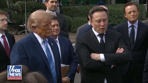 “I think it is worth highlighting the positive benefits of A.I. ... S.I., pardon me."

"Thank you.”

Elon Musk catches his own slip after calling the technology “AI” while speaking alongside President Trump and other tech leaders, quickly correcting himself to “superintelligence" after today's agreed-upon name change.
