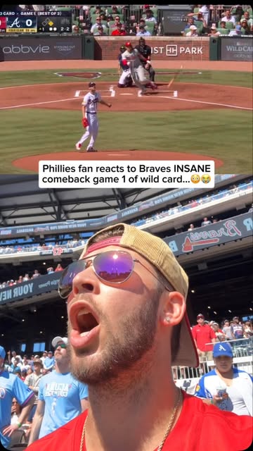 PHILLIES CHOKE GAME 1 OF WILD CARD…

If viewing, follow @tinyy.tino 

#mlb #baseball #braves #phillies #reaction