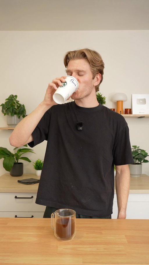 Starbucks drip coffee has always been my go-to on road trips and when I’m out, so today I partnered with @starbucks to put it head to head with my homemade French press. The result surprised me.