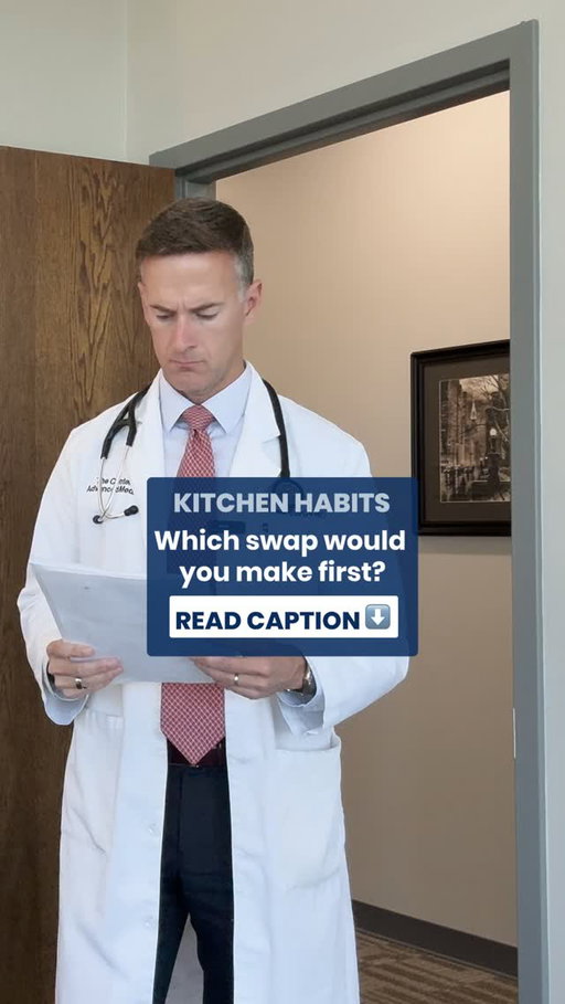 Healthy kitchen swaps from a cancer doctor 

Filtered water, olive oil, glass containers, steel or cast iron pans, and whole fruit. Swap one as each thing wears out. Comment which one you'll try first.

#cancerdiet #anticancerfoods #cancernutrition #cancerdoctor