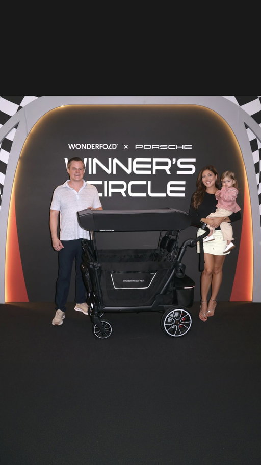 We’re gonna be the cutest family on the block🩷 #wonderfoldxporsche #wonderfoldpartner #momlife #pookie
