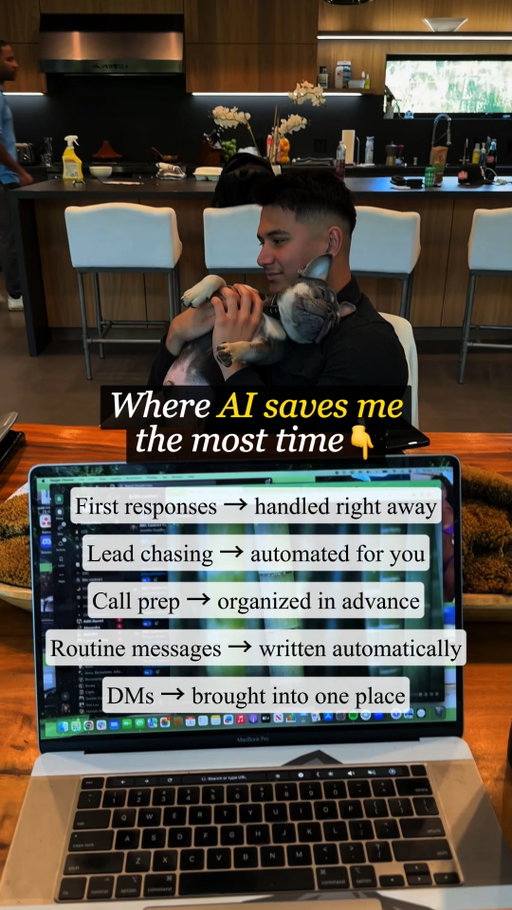 This is your sign to stop building a bigger team, build a smarter AI. 

If you want to automate client fulfillment, doing your own follow-up work is the fastest way to burnout. 

By engineering a custom AI product, you can automate these 5 tasks and get your time back. 

Ready to become a tech founder? Check link in bio.