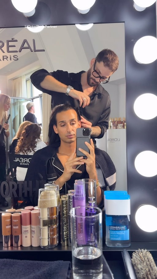 Get ready with me for the @lorealparis Le Défilé show! #LorealParisPartner