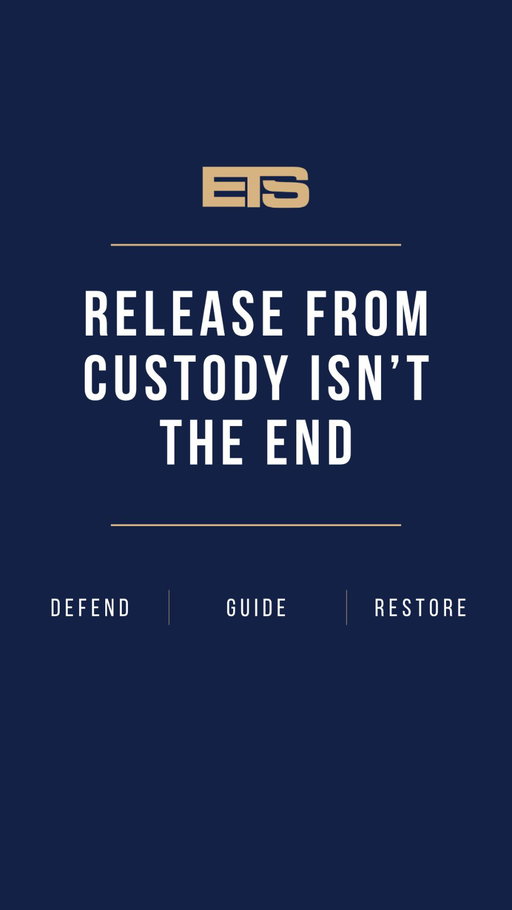 When a client is released from custody, the work doesn’t stop there.

Some situations require detailed coordination, careful planning, and a clear plan for what happens next. ETS works with attorneys, clients, families, and treatment professionals to help navigate complex transitions.

Because in high-stakes situations, preparation matters.

#ExecutiveTreatmentSolutions #PretrialMitigation #CrisisIntervention #CriminalDefense #TreatmentCoordination ClientAdvocacy MitigationStrategy