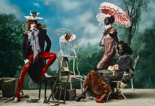 Both John Galliano’s work and his name have long resonated on a wider cultural platform. People who have never worn his clothes have deep-rooted and passionately held opinions about them and him. Which is why he’s been working on a @Zara project, titled Re{form} Zara Authored by the Couturier John Galliano. As Re{form} suggests, Galliano isn’t designing entirely from scratch but, rather, reworking existing garments to discover something new. “This is an innovation—this idea of going in and treating their existing garments,” he says. “I called it Zara’s archives…but in this fast age, what denotes an archive?” Learn more about the upcoming collection at the link in bio. 

Photographed by @RafaelPavarotti_, Written by @AlexanderFury, Styled by Olivier Rizzo, Makeup by @auroregibrien, Hair by @eugenesouleiman, Set design by @maryhoward_setdesign, @lottiprojects, Vogue, November 2026.
