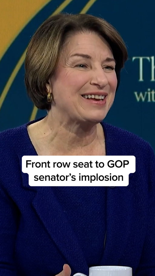 Sen. Amy Klobuchar calls out Sen. Eric Schmitt’s embarrassing sports-team mix-up during the Jack Smith hearing, telling Jen Psaki his attacks were a distraction from what’s really at stake.