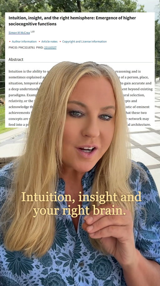Ever had a gut feeling you couldn't explain?

Your brain may have already picked up on patterns that your conscious mind hadn't processed yet.

That's one reason intuition can feel so fast: the recognition happens before you can put the reasoning into words.

Sometimes your brain sees the pattern before you see the answer.

#TrustYourIntuition #GutFeeling #IntuitiveLiving #BrainScience #Mindset