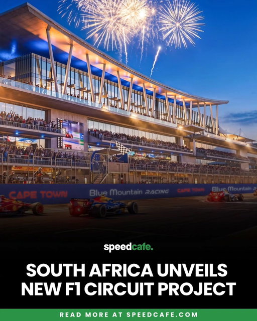 Plans for a new permanent Formula 1-ready circuit near Cape Town have been unveiled, with the project targeting a return of the championship to South Africa in 2031.

South African group Blue Mountain Racing (BMR) announced it has acquired a 600-hectare property in the Swartland region, north of Cape Town, with the intention of developing the venue to FIA Grade 1 and FIM Grade A standards.

The site was secured in April, with the project to be financed privately by South African business figures and international motorsport personnel.

BMR is now in discussions with Formula 1 and MotoGP while planning work continues on the circuit and the wider development.

:link: Read the full story at Speedcafe.com.

#Formula1 #F1 #SouthAfrica