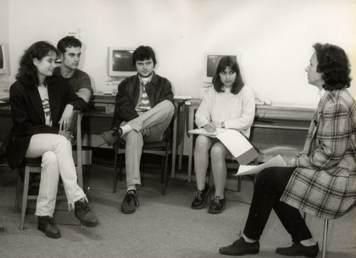 On September 30, 1991, the first AUBG students walked into their classrooms in Blagoevgrad, and a new university officially came to life.

There was no history yet to look back on and no long-established tradition to follow. Students, faculty, and staff were creating it together, one class, one conversation, and one new idea at a time.

That first day marked the beginning of more than an academic year. It was the start of a community that would grow across generations and borders, while remaining proudly rooted in Blagoevgrad.

Thirty-five years later, every AUBG story can be traced back to that first step into the classroom.

35 years of impact, excellence, and AUBG spirit.