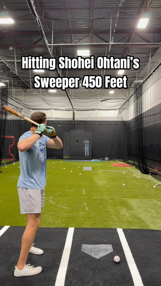 Hitting Shohei Ohtani’s Sweeper 450 Feet