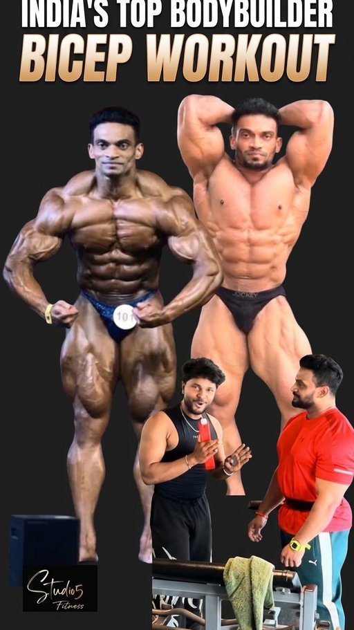 पुढचा Workout कोणता? 👀IFBB PRO Sunit Jadhav Sir
सोबत काय शिकू ✨Comment करा! 🔥👇

Bicep workout with ifbb pro bodybuilder
Maharashtra India