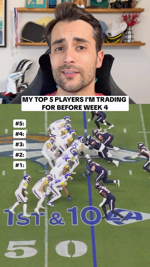 5 players you should be targeting in trades right now 🎯

Follow @fantasybuff14 for more #fantasyfootball content!