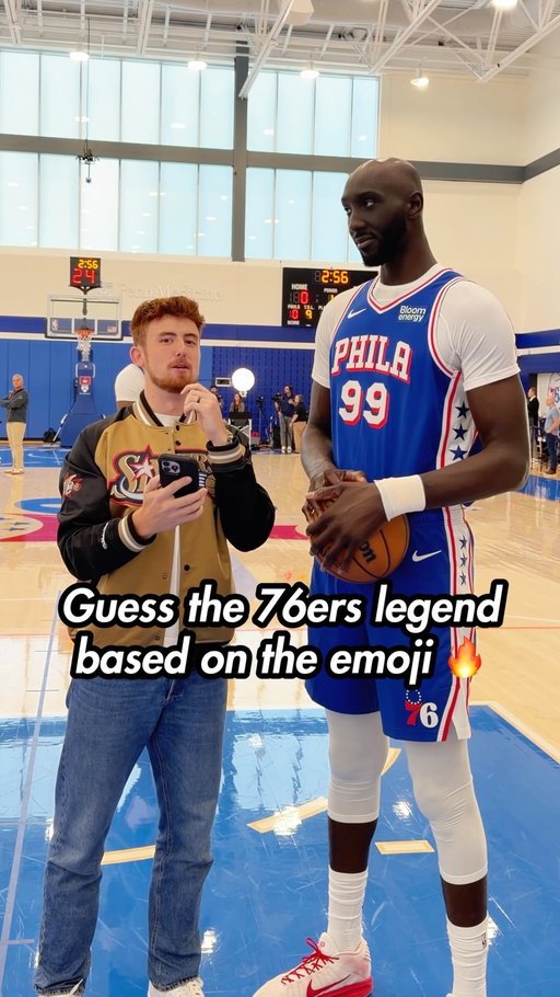 Guess the 76ers legend based on the emoji🤔🏀🔔

#76ersPartner