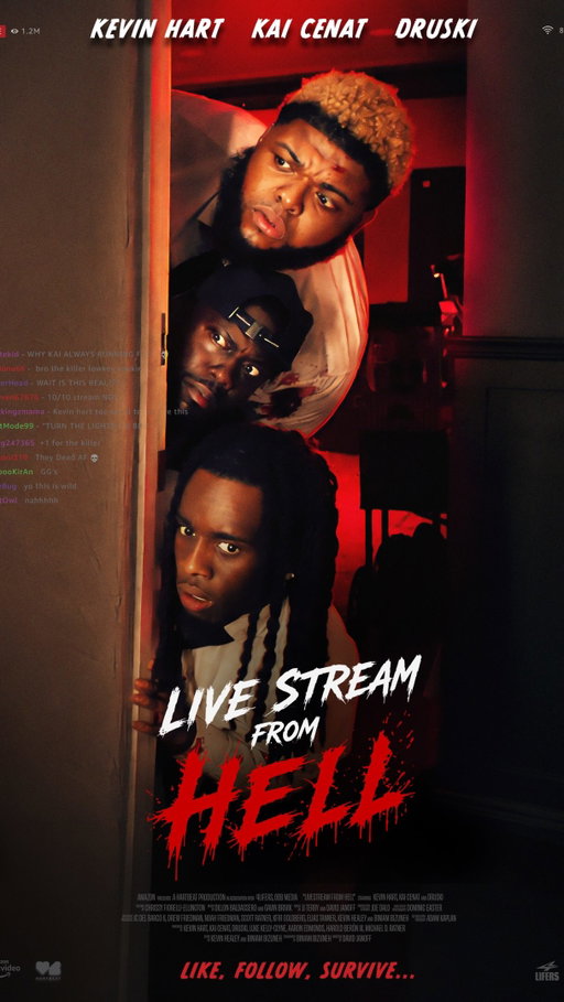 What do you get when you leave Kevin, Kai & Druski with a camera? A Livestream From Hell, apparently. 🔪🩸

Watch the chaos unfold now on @primevideo .
