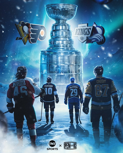 The road to the Stanley Cup Final starts here 🏆🔥

NHL on TNT opening night coverage begins at 6pm ET on TNT, truTV, & HBO Max 🏒