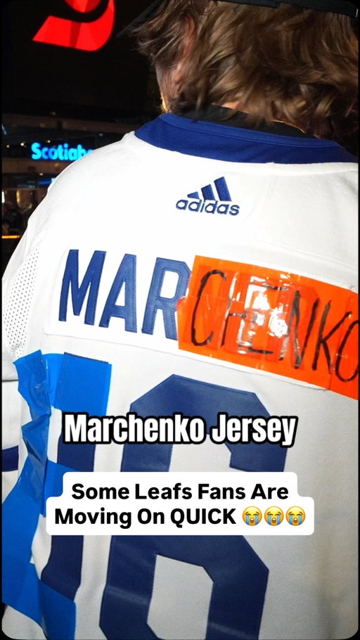 Matthew Knies was BELOVED here in Toronto. Some fans are moving on quick 😭, others are HYPED for Marchenko. 

@fanfirstleafs post game powered by Ozoon Canada 

#leafs #habs #nhl #hockey #toronto